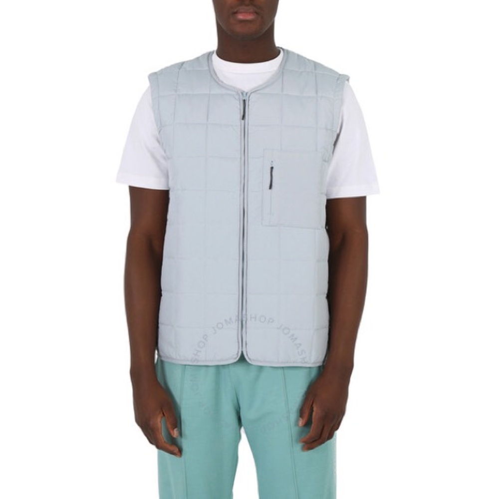 Rains Quilted Liner Vest Sky